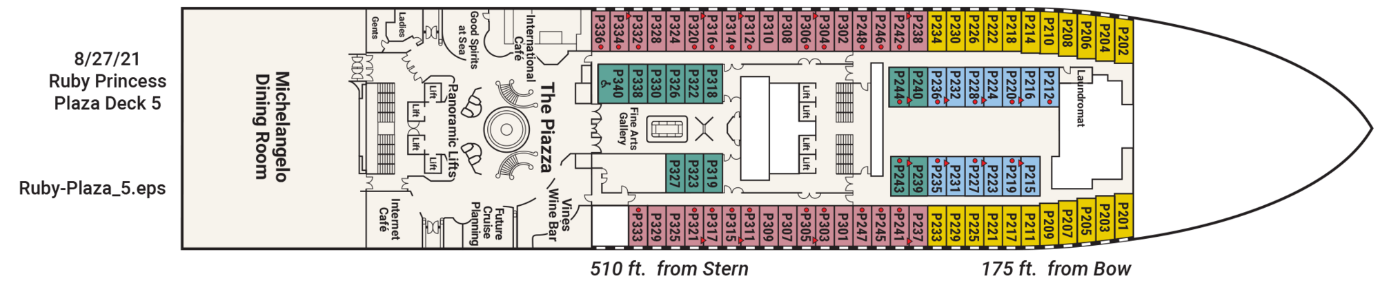 Deck 5 -Plaza plan